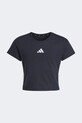 adidas T-shirt basic dziecięcy bawełniany JZ1211 czarny SS26