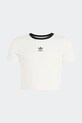 adidas Originals t-shirt basic dziecięcy z bawełną KE2497 biały SS26