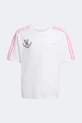 adidas Originals t-shirt bawełniany dziecięcy KE2735 biały SS26
