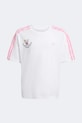 adidas Originals t-shirt bawełniany dziecięcy KE2735 biały SS26