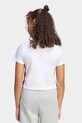Κοριτσίστικα Παιδικό βαμβακερό μπλουζάκι adidas JZ1209 λευκό