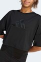 adidas t-shirt παιδικό KB6870 μαύρο