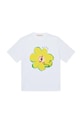 Marni t-shirt bawełniany dziecięcy MT289F T-SHIRT nadruk biały M01672.M00HZ