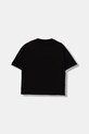 Marni t-shirt bawełniany dziecięcy MT303F T-SHIRT M01733.M00RF czarny SS26