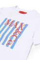 DÍVKA Dětské bavlněné tričko MAX&Co. MAXT31F T-SHIRT MX0287.MX057 bílá