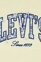 Dziewczynka Levi's t-shirt dziecięcy LEVIS CHAMBRAY APPLIQUE TO 3EP571 żółty