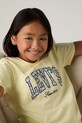 Levi's t-shirt dziecięcy LEVIS CHAMBRAY APPLIQUE TO 4EP571
