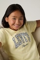 Levi's t-shirt dziecięcy LEVIS CHAMBRAY APPLIQUE TO 4EP571