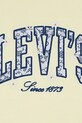 Levi's t-shirt dziecięcy LEVIS CHAMBRAY APPLIQUE TO żółty 4EP571