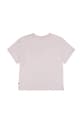 Levi's t-shirt dziecięcy BOOTS OVERSIZED SS TEE 3EP785 różowy SS26