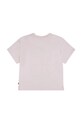 Dziewczynka Levi's t-shirt dziecięcy BOOTS OVERSIZED SS TEE 4EP785 różowy