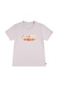 Levi's t-shirt dziecięcy STRAWBERRY SS BATWING TEE 3EP887 różowy SS26