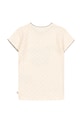 Detské bavlnené tričko Konges Sløjd MINNIE TEE GOTS KS105210.PPY2 béžová SS26