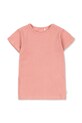 Konges Sløjd t-shirt bawełniany dziecięcy MINNIE TEE GOTS bawełna różowy KS105210.PPY2