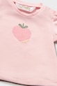 Dziewczynka Mayoral Newborn t-shirt niemowlęcy 1076.2R.Newborn.PPY2 różowy