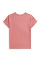 Polo Ralph Lauren t-shirt bawełniany dziecięcy 313833549502 różowy SS26