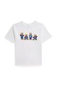 Dětské bavlněné tričko Polo Ralph Lauren 313A11851001 bílá SS26