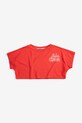 Bobo Choses t-shirt bawełniany dziecięcy Bobo Choses By Hand 126AC139 czerwony SS26