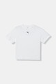 Παιδικό βαμβακερό μπλουζάκι Puma ESS βαμβάκι λευκό 685131.PPY2
