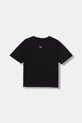Παιδικό βαμβακερό μπλουζάκι Puma ESS βαμβάκι μαύρο 685131.PPY2