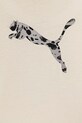 Dziewczynka Puma t-shirt bawełniany dziecięcy ESS GRAPHIC Animal 692491 beżowy