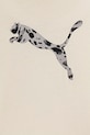 Dziewczynka Puma t-shirt bawełniany dziecięcy ESS GRAPHIC Animal 692491 beżowy