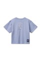 Κοριτσίστικα Παιδικό βαμβακερό μπλουζάκι Liewood Tyler Placement SS T-shirt LW20637.PPY2 μωβ