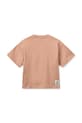 Παιδικό βαμβακερό μπλουζάκι Liewood Tyler Placement SS T-shirt LW20637.PPY2 ροζ SS26