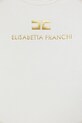 Dziewczynka Elisabetta Franchi t-shirt dziecięcy EFTS260.0.JE006.98.128 beżowy