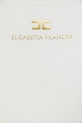 Dziewczynka Elisabetta Franchi t-shirt dziecięcy EFTS260.0.JE006.98.128 beżowy
