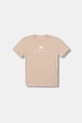 Elisabetta Franchi t-shirt dziecięcy z elastanem pomarańczowy EFTS260.0.JE006.98.128