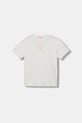 Elisabetta Franchi t-shirt dziecięcy z elastanem beżowy EFTS260.0.JE006.140.158