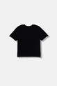 Elisabetta Franchi t-shirt dziecięcy EFTS262.0.JE006.98.128 czarny SS26