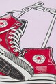 Converse t-shirt dziecięcy różowy 3CJ604