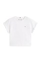 Tommy Hilfiger T-shirt dziecięcy z bawełną KG0KG08970.104.122.PPY2 biały SS26