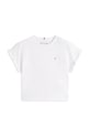 Tommy Hilfiger T-shirt dziecięcy z bawełną KG0KG08970.104.122.PPY2 biały SS26