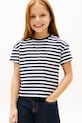Tommy Hilfiger t-shirt dziecięcy bawełniany granatowy KG0KG09199.128.176.PPY2