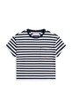 Tommy Hilfiger t-shirt dziecięcy bawełniany KG0KG09199.128.176.PPY2 granatowy SS26