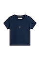 Tommy Hilfiger T-shirt dziecięcy bawełniany z elastanem KG0KG09097.128.176.PPY2 granatowy SS26