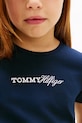 Tommy Hilfiger t-shirt basic dziecięcy KG0KG09123.128.176.PPY2 granatowy