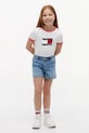 Tommy Hilfiger t-shirt dziecięcy bawełniany biały KG0KG09124.116.122.PPY2
