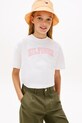 Tommy Hilfiger t-shirt dziecięcy bawełniany biały KG0KG09523.128.176.PPY2