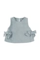 Donsje top bawełniany dziecięcy Veeri Top 4115600 niebieski SS26