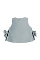 Dziewczynka Donsje top bawełniany dziecięcy Veeri Top 4115600 niebieski