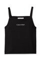 Calvin Klein Jeans top dziecięcy LVCKSJB12G.128.176.PPY2 czarny SS26