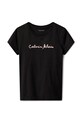Calvin Klein Jeans T-shirt παιδικό βαμβακερό LVCKSJA17G.128.176.PPY2 μαύρο SS26