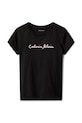 Calvin Klein Jeans T-shirt παιδικό βαμβακερό LVCKSJA17G.128.176.PPY2 μαύρο SS26