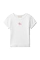 Calvin Klein Jeans tričko dětské bavlněné LVCKSJB11G.128.176.PPY2 bílá SS26