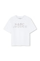 Dječja pamučna majica kratkih rukava Marc Jacobs natpis bijela W60746.102.108