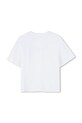 Детская хлопковая футболка Marc Jacobs W60746.156 белый SS26